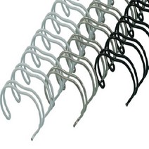 PGM*^몰와이어링 14.3mm3대1 흰색 100개입 팩 문구제본 제본 와이어 서류^^췤pgm, a^^옵션없슴
