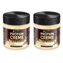 아이언맥스 프로틴 크림 250g 2팩 화이트 초콜릿 IronMaxx Protein Cream 250 g White Chocolate, 1