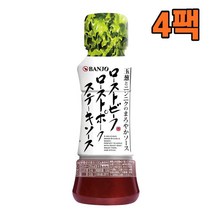 (일본직구) 반조푸드 로스트 비프 포크 스테이크 소스 190g, 4팩