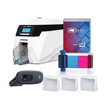 Magicard Rio Pro 양면 ID 카드 프린터 및 배지 디자이너 소프트웨어 패키지, Silver Edition Software