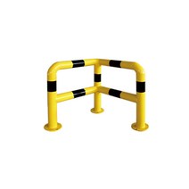 도로 안전봉 스틸 바리게이트 주차금지 규제 볼라드, 2단(2.0mm) 500x500x600mm