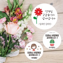 린블리샵 [3시이전 당일출고] 스승의날스티커/선생님스티커/감사스티커/이름스티커, 스승의날선생님03, 20개(48mm)