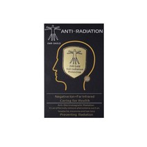 전자파 차단 스티커 전차스 Anti Radiation tor Shield EMF tion Mobile Cell Phone Stickers EMR Blocker fo 634EA 2, 01 A-Gold 1PCS, 1개