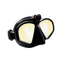 해머헤드 스피어건스 MV3 액션 다이빙 마스크, Amber Tint