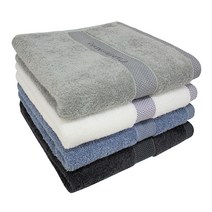 송월타월 사선라인50 미니 바스타올 250g, 랜덤발송, 3개