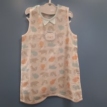 [압소바] 봄 여름 초가을 유아 여아 남아 리안 인견 수면 조끼 AW3-11902