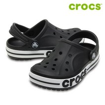 [크록스 키즈] [크록스] 키즈 바야밴드 클로그 K 205100-001 블랙 / Crocs