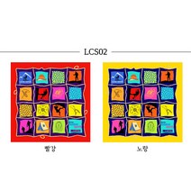 콘도라 등산 스카프 손수건 산악회 국산순면 아웃도어 두건 스포츠 인쇄, LCS02 빨강