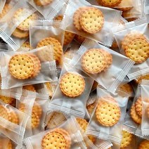 낱개포장 소포장 쿠키 비스킷 카페 디저트 소금후추맛, 난루 비스킷 500g 봉지(소봉지 약 80개)