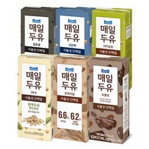 핫두유 매일두유 190ml 24팩 6종 모음, 5.매일두유 고단백 190mL X 24