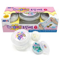아모스 아이슬라임 토핑세트 1, 랜덤발송, 300g