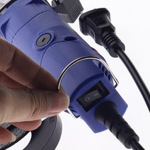 광택기 자동차 무선 폴리셔 RIESBA360W 가변 속도 전기 그라인더 미니 앵글 재봉틀 220V, 한개옵션0