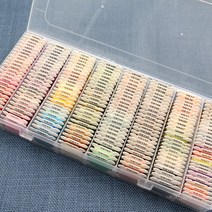 엔조이스티치/ NEW 프랑스자수면사 200색상/ 25번면사/ 자수실세트