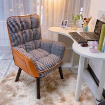 [ 배송비 포함 ] 모유 수유 의자 쇼파 임산부 360도 등받이 편한 회전 무중력, 고정 스타일 하운드투스 및 오렌지색 바닥