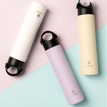바보사랑 마나 뉴요커 텀블러 295ml 5color LS.꾸미기 좋은날, 상세설명 참조, 화이트