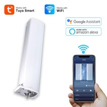 tuya wifi 커튼 smart life home 자동화 주거 시스템 alexa electric motor app 원격 음성 제어 자동 커튼