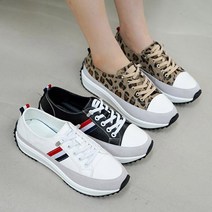 478-1 여성 가죽 키높이 슬립온 스니커즈 운동화 미들굽