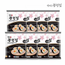 브랜드없음 백제광천김 두번구운김밥김 20g x 8봉, 단품없음, 선택완료