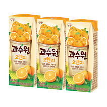 과수원 오렌지 190ml, 8개
