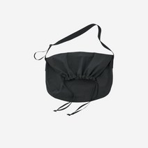 유니클로 U 드로우스트링 숄더백 블랙 Uniqlo Drawstring Shoulder Bag Black
