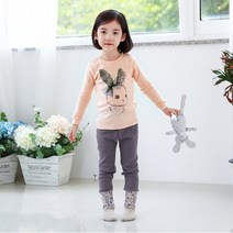 삐삐롱 조앤 여20수 9부후라이스실내복 세트16F1634BD_PK