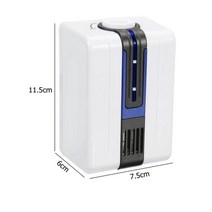 가정용 산소 발생기 휴대용 ionizer 청정기 ozonator 공기 청정기 purify 죽이기 살균기 박테리아 지우기 독특한 냄새 연기, 푸른, 유럽 ​​연합
