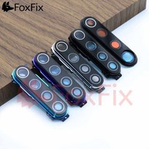 생활 가전 후면 카메라 유리 렌즈 커버 Xiaomi Redmi 참고 8 프로 카메라 렌즈 유리 프레임 홀더 Redmi 참고 8 8 T 8 T 교체, [05] Note 8TBlack