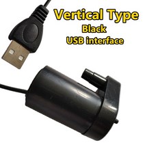 수중펌프 USB 5V 저전압 소형 워터 펌프 마이크로 미니 잠수정 매우 조용한 Usb 수경 야채 심기 공예 분수, [06] USB-Vertical Type-B