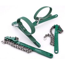 (한정세일) 체인렌치 벨트형 체인형 공구 벨트체인펜치 (중형), (한정) (벨트형)