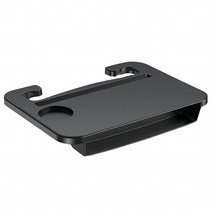 eyimtech 2in1 차량용테이블 사이드포켓, 블랙, 1개