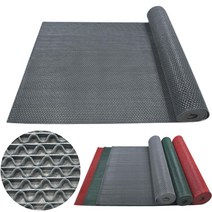 현관 경사 이동통로 미끄럼방지 회색 롤매트 깔개 발코니매트 발코니, 그린