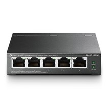 티피링크 TL-SG1005P 5포트 기가비트 데스크탑 4POE 스위치 허브