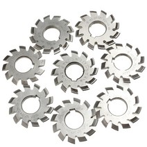선반 밀링 보링모듈 2 M2 PA20 도 보어 고속 스틸 밀링 커터 도구 기어 커팅 22mm #1-8 HSS 인벌 류트, 07 8, 07 8
