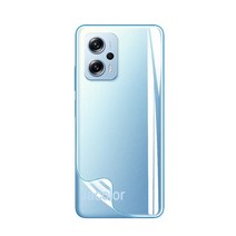 샤오미 POCO X4 GT 프로 용 하이드로 겔 필름 NFC 스크린 젤 프로텍터/후면 커버 렌즈 안전 유리, 06 For Poco X3 GT, 04 Only Back Film