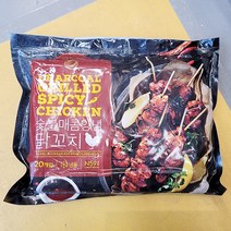 숯불매콤닭꼬치 800g x 1개, 종이박스포장