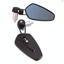 오토바이 백 앤드 미러 nakira cb400sf nkr1086 바 엔드 좌우 세트 0.9인치(22.2mm) 유니버설 커스텀 파트 에이프 블랙 일본 직배송