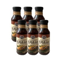 CJ [신세계TV쇼핑]백설 돈카츠소스 315g*6개 기타장류, 315g, 6개