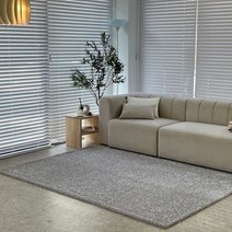 사계절먼지없는 물세탁미끄럼방지 샤기사각러그 두평 _20229911EA, 쿠팡 라이트베이지_200×300cm(두평)