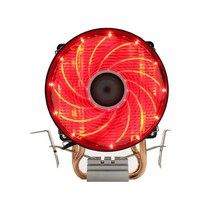 rgb led cpu 쿨러 팬 2 히트 파이프 인텔 지연용 12v 쿨러 냉각 팬 라디 터 1150 1155 1156 775 1200 1366x79 x99 2011 amd, 빨간색, 4핀 x79 x99 lga2011