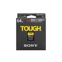소니 SF-G64T 터프 V90 SD카드 UHS-II 초고배속 방수/방진 정품 주)클락