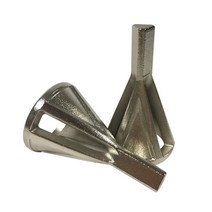 목공 디버링 외부 모따기 도구 스테인레스 스틸 금속 드릴링 비트 용 버 도구 제거, Silver triangle_One Size, Silver triangle_One Size, 상세 설명 참조1