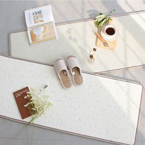 복스마켓 +[복스마켓]+_ 미끄럼방지패드 싱크대매트 인테리어매트 욕실발판 발닦개 레인매트, option__ 모던와이드 주방매트-소(50 65), option__ 네이비