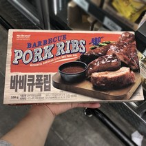 아워홈 바베큐 폭립 550g, 아이스박스 포장