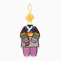 더수마켓_설날 용돈봉투 포일아트 편지 만들기(남자한복) 어린이집행사 유치원만들기 명절만들기 만들기 공예 호일 콕놀이 미술 키트 종이_더수마켓