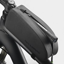 락브로스 자전거 프론트 탑튜브 프레임 라이딩 여행 한강라이딩 삼각백 자전거 용품점 AS-019 지퍼형 자전거 가방 3단코팅 방수가방, L, L