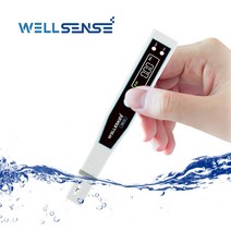웰센스 휴대용 디지털 pH측정기 수질테스트 산도측정 MS01, 1개