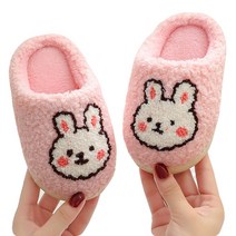 유아동 방한 털 토끼 곰 슬리퍼 실내화 DZ-449