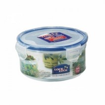 락앤락 HPL933 클래식 밀폐용기 원형 600ml 깔끔한 밥 반찬통 과일통 야채통 파통 빵 보관 채소통 반찬 보관 명절맞이 냉장고정리 집들이선물 주방용품 가정용 식당용 업소용, 4개