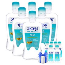 가그린 제로 750mlX6개+100mlX6개, 1set