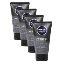 니베아 딥 페이스 스크럽 75ml Nivea Deep Face Scrub, 4개
